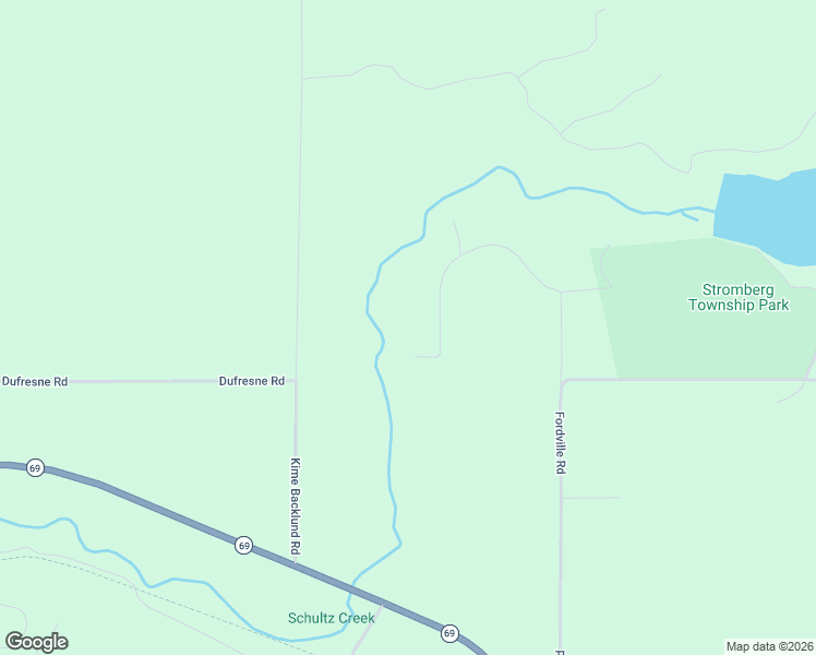 map of restaurants, bars, coffee shops, grocery stores, and more near Kime Backlund Road in Bark River