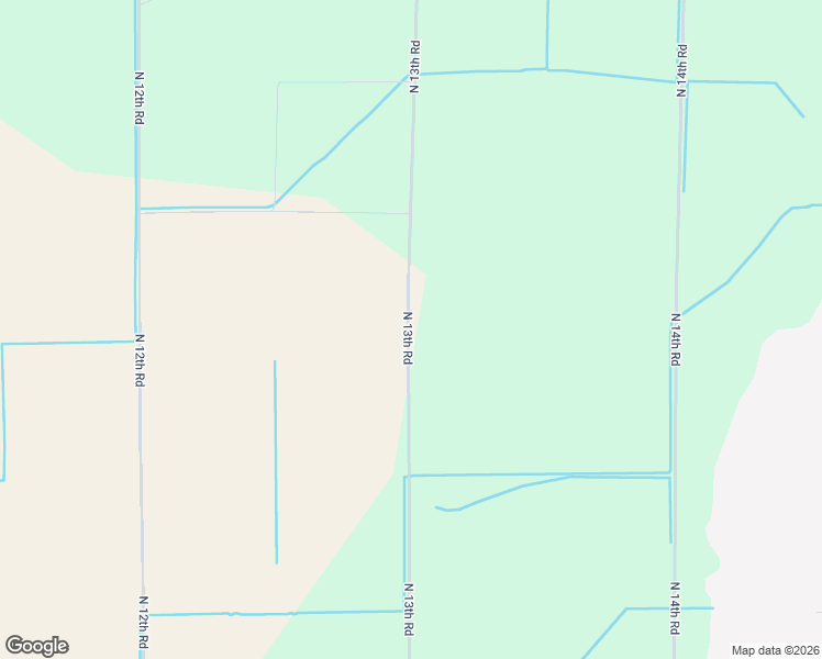 map of restaurants, bars, coffee shops, grocery stores, and more near 2621 North 13th Road in Worden