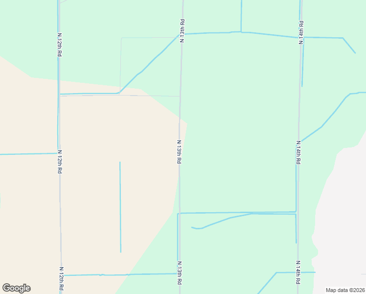 map of restaurants, bars, coffee shops, grocery stores, and more near 2621 North 13th Road in Worden
