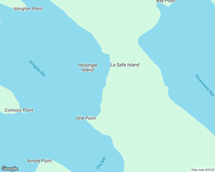 map of restaurants, bars, coffee shops, grocery stores, and more near 1784 Big Lasalle Island in Cedarville