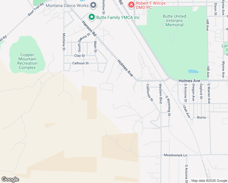 map of restaurants, bars, coffee shops, grocery stores, and more near 239 Mammoth Drive in Butte
