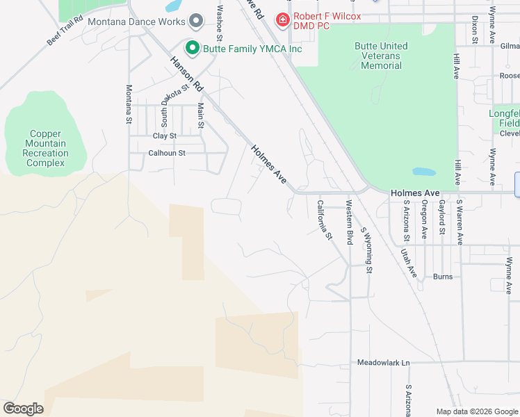 map of restaurants, bars, coffee shops, grocery stores, and more near 239 Mammoth Drive in Butte