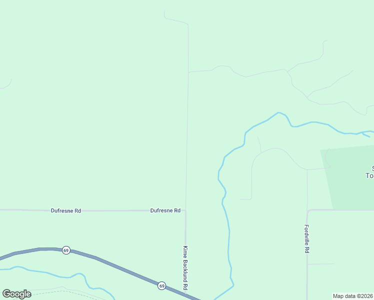 map of restaurants, bars, coffee shops, grocery stores, and more near Kime Backlund Road in Dickinson County