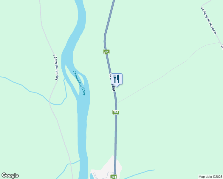 map of restaurants, bars, coffee shops, grocery stores, and more near 26 Route de Saint Georges in Saint-Martin