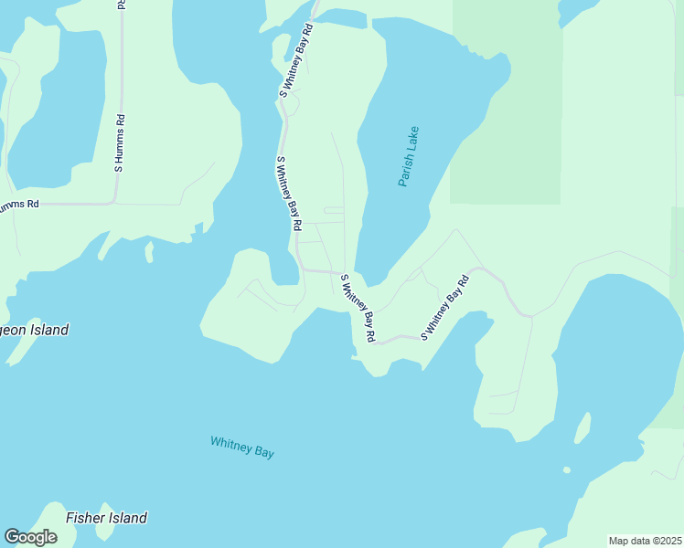 map of restaurants, bars, coffee shops, grocery stores, and more near 36401 South Whitney Bay Road in Drummond