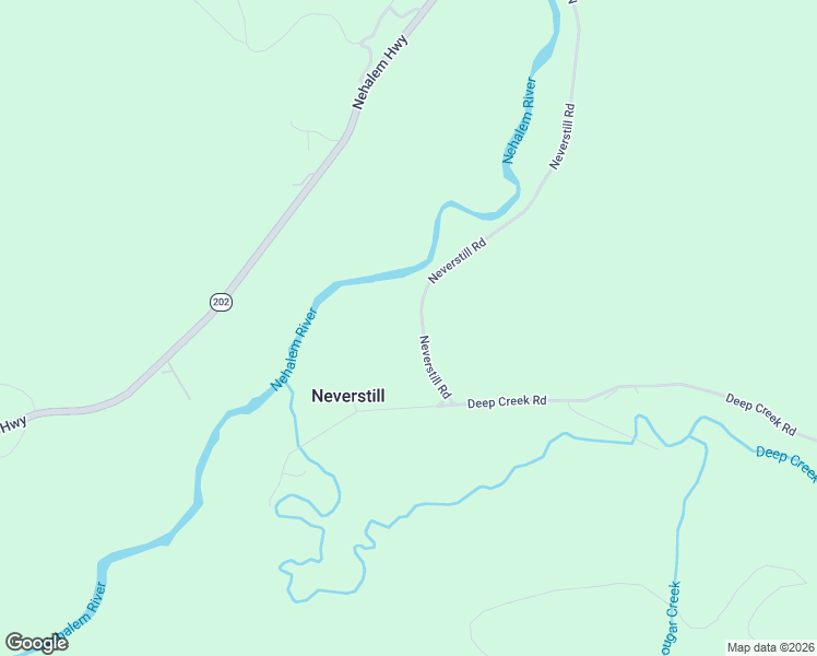 map of restaurants, bars, coffee shops, grocery stores, and more near 68127 Neverstill Road in Clatskanie