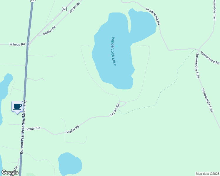 map of restaurants, bars, coffee shops, grocery stores, and more near 10971 Snyder Road in Woodruff