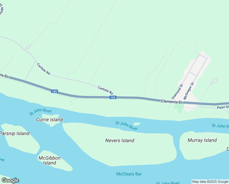map of restaurants, bars, coffee shops, grocery stores, and more near 10 Carlisle Road in Fredericton