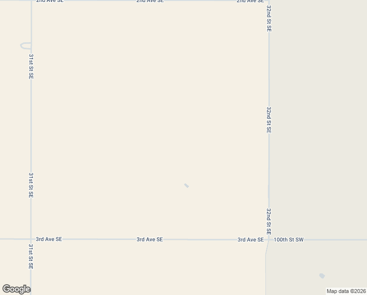 map of restaurants, bars, coffee shops, grocery stores, and more near 32nd Street Southeast in Lemmon