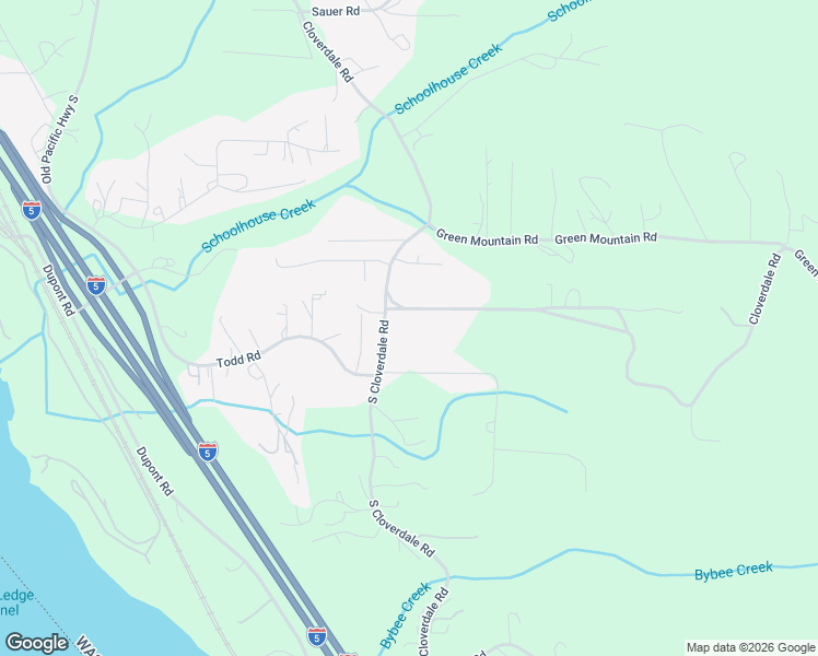 map of restaurants, bars, coffee shops, grocery stores, and more near 1415 Cloverdale Rd in Kalama