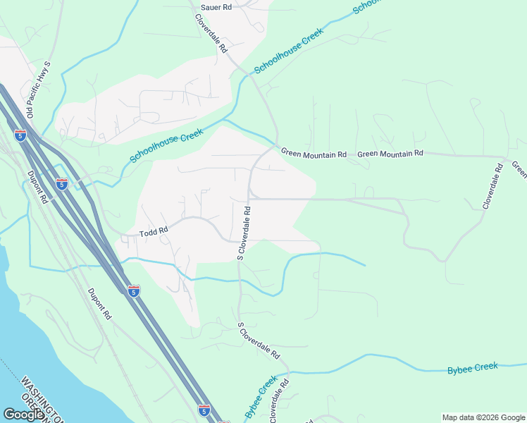 map of restaurants, bars, coffee shops, grocery stores, and more near 1415 Cloverdale Road in Kalama