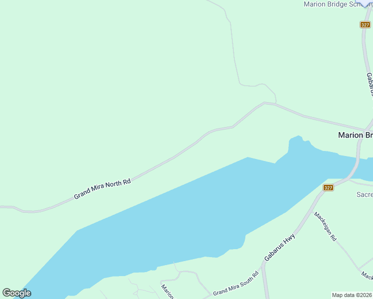map of restaurants, bars, coffee shops, grocery stores, and more near Grand Mira North Road in Marion Bridge