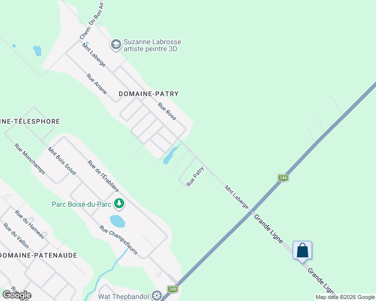 3625 Avenue 2 du Domaine Patry, SainteJulienne QC Walk Score