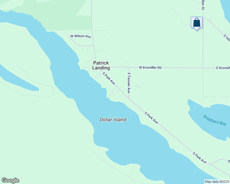 map of restaurants, bars, coffee shops, grocery stores, and more near 1056-1210 S Park Ave in Cedarville