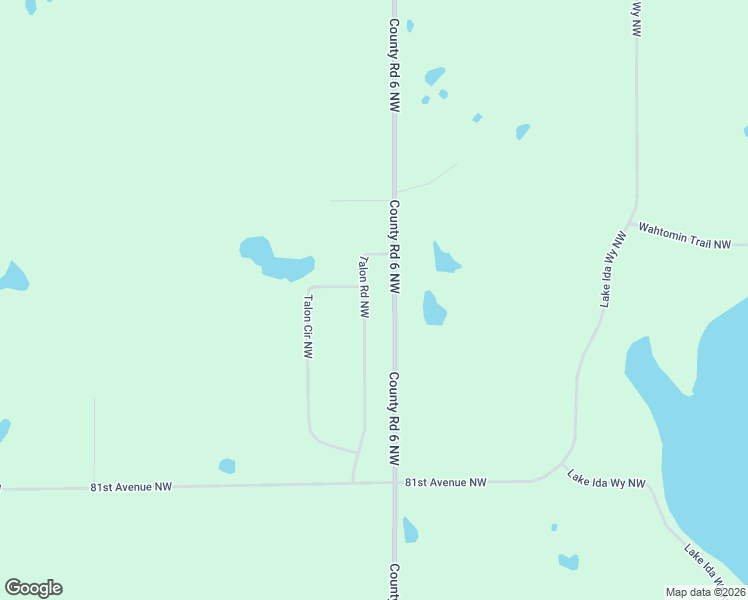 map of restaurants, bars, coffee shops, grocery stores, and more near 8561 Talon Road Northwest in Garfield