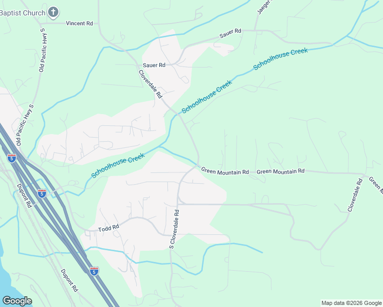map of restaurants, bars, coffee shops, grocery stores, and more near 1257 Cloverdale Road in Kalama