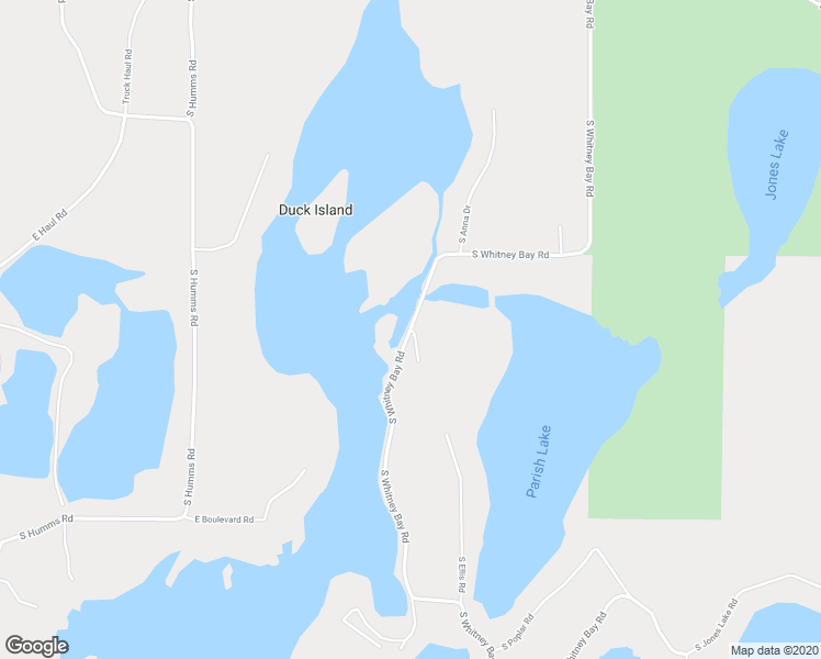 map of restaurants, bars, coffee shops, grocery stores, and more near 36714 South Ellis Road in Drummond