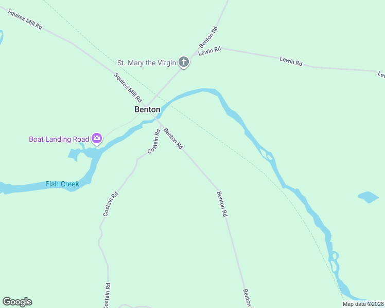 map of restaurants, bars, coffee shops, grocery stores, and more near 905 Benton Road in Benton