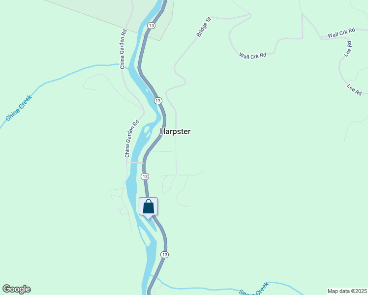 map of restaurants, bars, coffee shops, grocery stores, and more near 118 Florence Street in Harpster