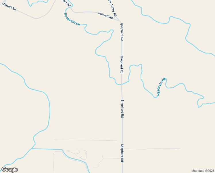 map of restaurants, bars, coffee shops, grocery stores, and more near 10250 Shepherd Road in Shepherd