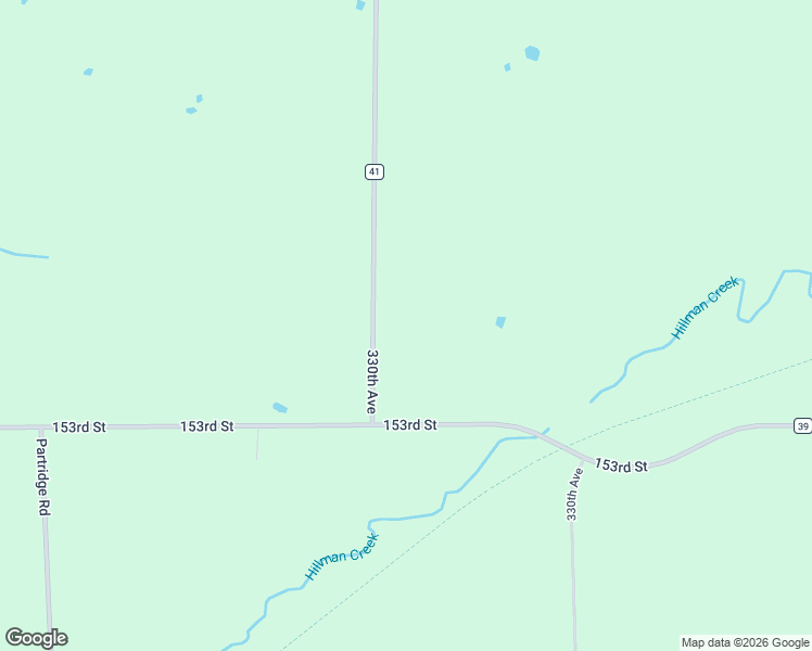 map of restaurants, bars, coffee shops, grocery stores, and more near 15492 330th Avenue in Pierz