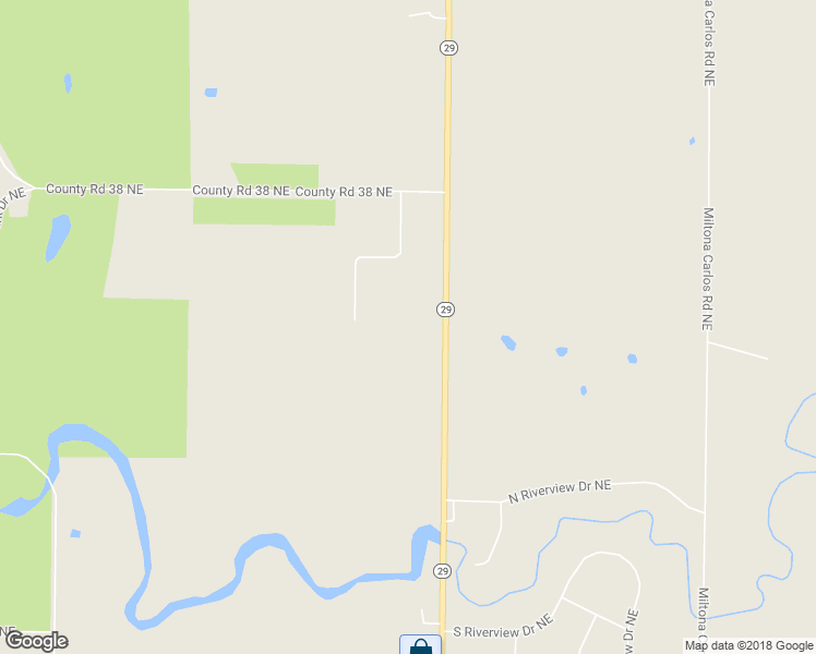 map of restaurants, bars, coffee shops, grocery stores, and more near 9150 Minnesota 29 in Alexandria