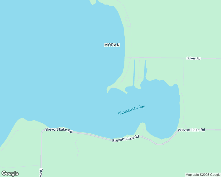 map of restaurants, bars, coffee shops, grocery stores, and more near 3999 Ed Hansen Lane in Mackinac County