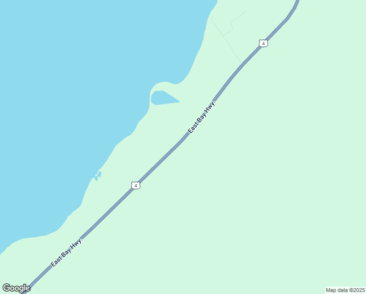 map of restaurants, bars, coffee shops, grocery stores, and more near East Bay Highway in Cape Breton Regional Municipality