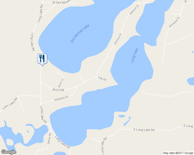 map of restaurants, bars, coffee shops, grocery stores, and more near 2992 Oak Road in Danbury