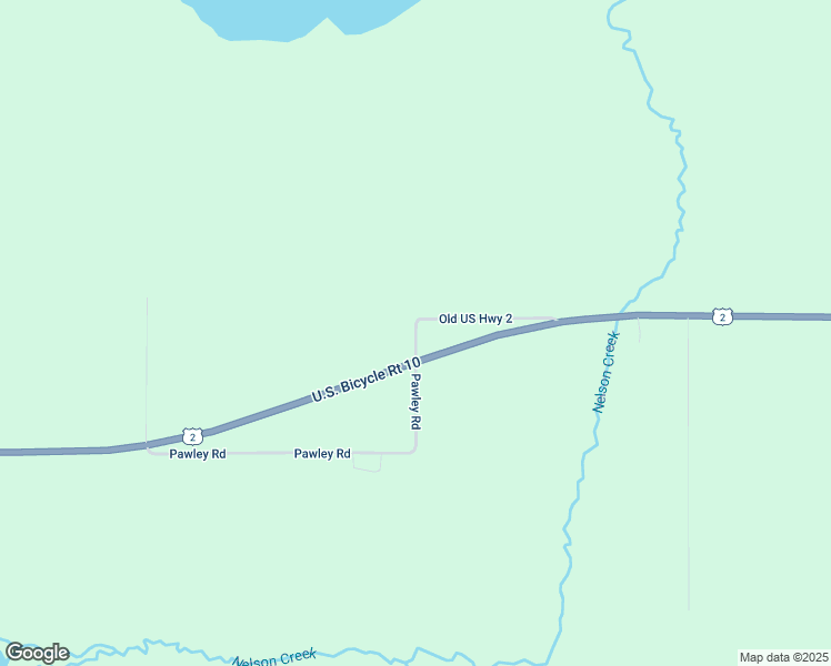 map of restaurants, bars, coffee shops, grocery stores, and more near Old US Highway 2 in Gulliver