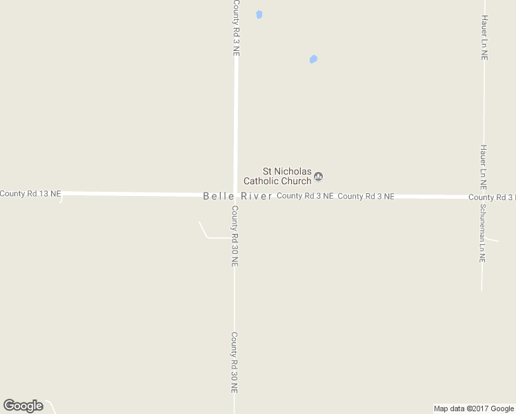 map of restaurants, bars, coffee shops, grocery stores, and more near 10780 County Road 30 Northeast in Carlos