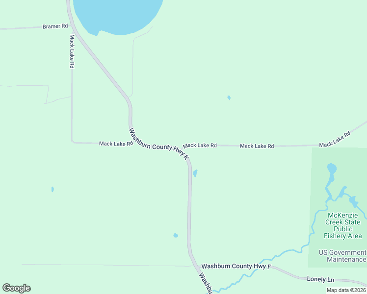 map of restaurants, bars, coffee shops, grocery stores, and more near N9848 County Highway K in Trego