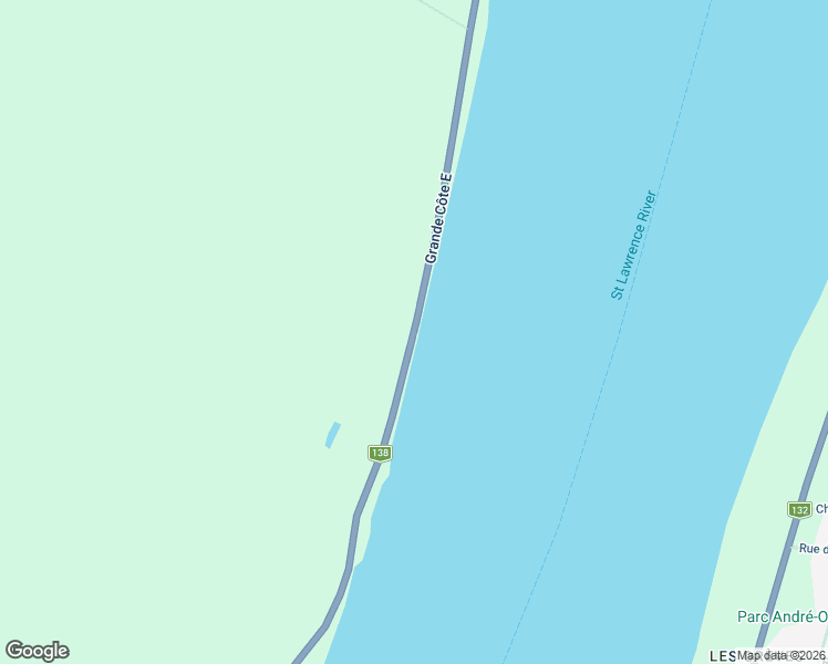 map of restaurants, bars, coffee shops, grocery stores, and more near Grande Côte Est in Lanoraie