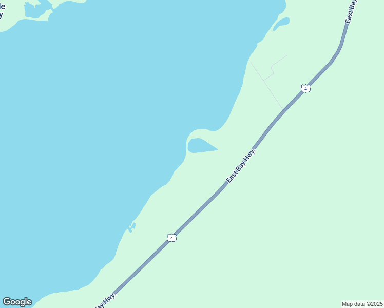 map of restaurants, bars, coffee shops, grocery stores, and more near 4630 East Bay Highway in Irish Cove