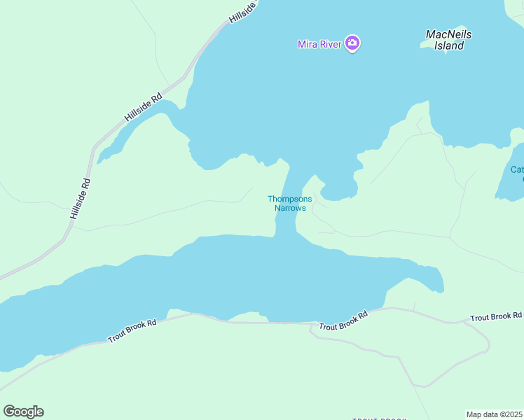map of restaurants, bars, coffee shops, grocery stores, and more near 166 Oakfield Drive in Marion Bridge