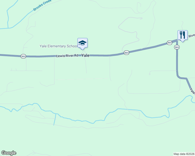 map of restaurants, bars, coffee shops, grocery stores, and more near 11909 Lewis River Road in Ariel