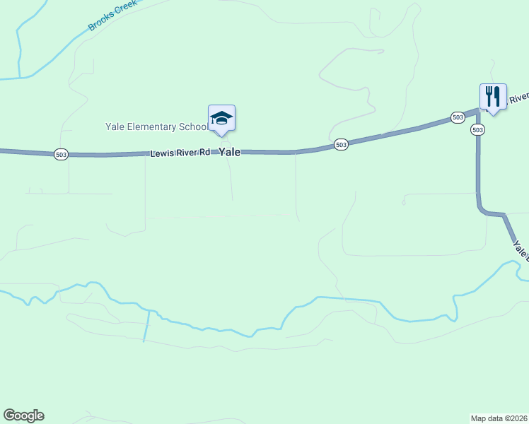 map of restaurants, bars, coffee shops, grocery stores, and more near 11909 Lewis River Road in Ariel