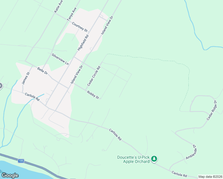 map of restaurants, bars, coffee shops, grocery stores, and more near 23 Robby Street in York County