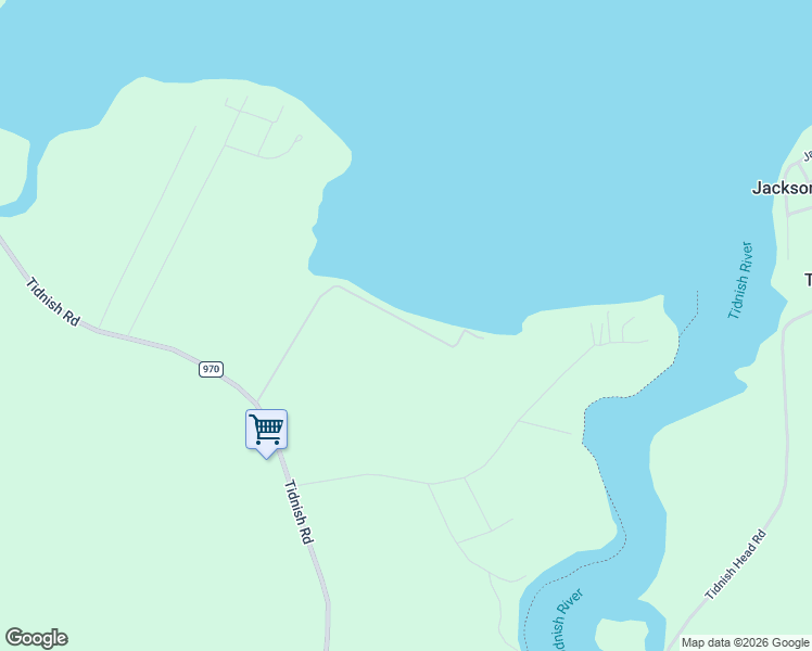 map of restaurants, bars, coffee shops, grocery stores, and more near Green Bay Beach Road in Baie Verte