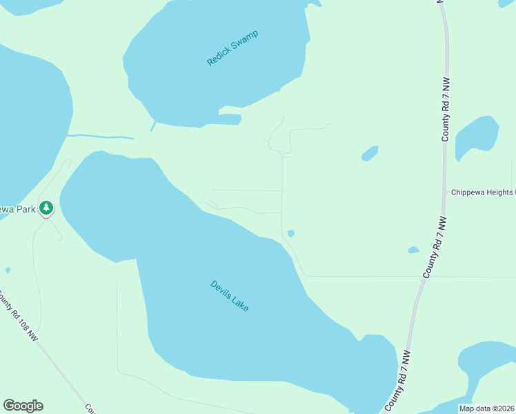 map of restaurants, bars, coffee shops, grocery stores, and more near 13224 Devils Lake Road Northwest in Brandon
