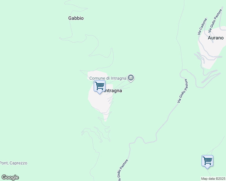 map of restaurants, bars, coffee shops, grocery stores, and more near in Intragna