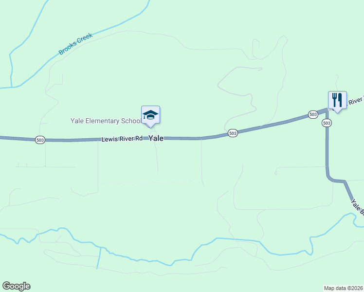 map of restaurants, bars, coffee shops, grocery stores, and more near 11839 Lewis River Road in Ariel