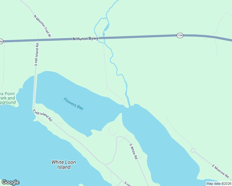 map of restaurants, bars, coffee shops, grocery stores, and more near 302-470 S Flower Bay Rd in Cedarville