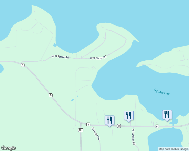 map of restaurants, bars, coffee shops, grocery stores, and more near 10084 North Harnden Road in Hayward