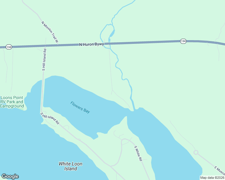 map of restaurants, bars, coffee shops, grocery stores, and more near 302 South Flower Bay Road in Cedarville