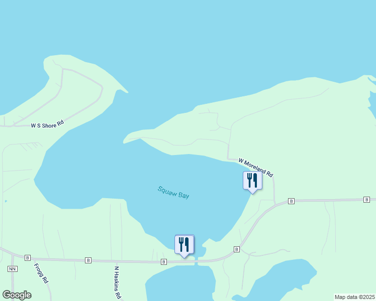 map of restaurants, bars, coffee shops, grocery stores, and more near 12507 West Moreland Road in Hayward