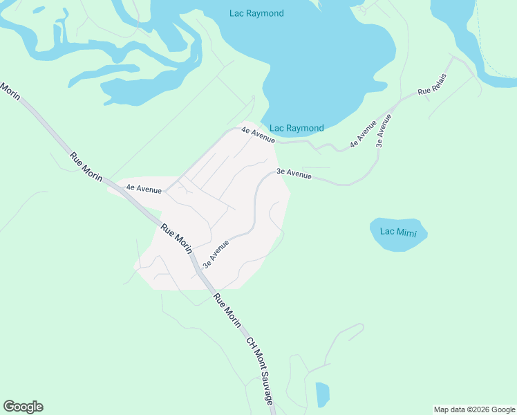 map of restaurants, bars, coffee shops, grocery stores, and more near 1427 3e Avenue in Val-Morin