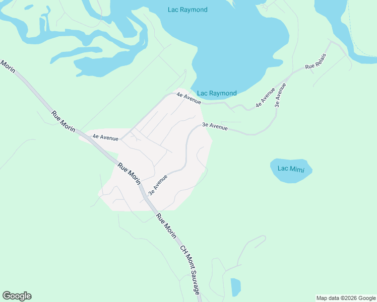 map of restaurants, bars, coffee shops, grocery stores, and more near 1427 3e Avenue in Val-Morin