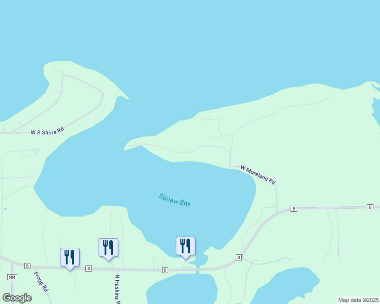 map of restaurants, bars, coffee shops, grocery stores, and more near 12507 West Moreland Road in Hayward