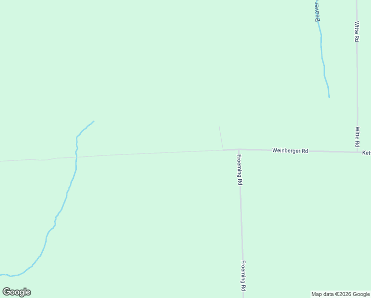 map of restaurants, bars, coffee shops, grocery stores, and more near 76756 Weinberger Road in Butternut